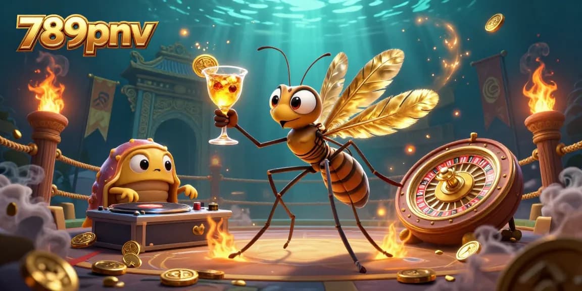 Experience the thrilling world of 789pnv with lively casino characters and dynamic elements.