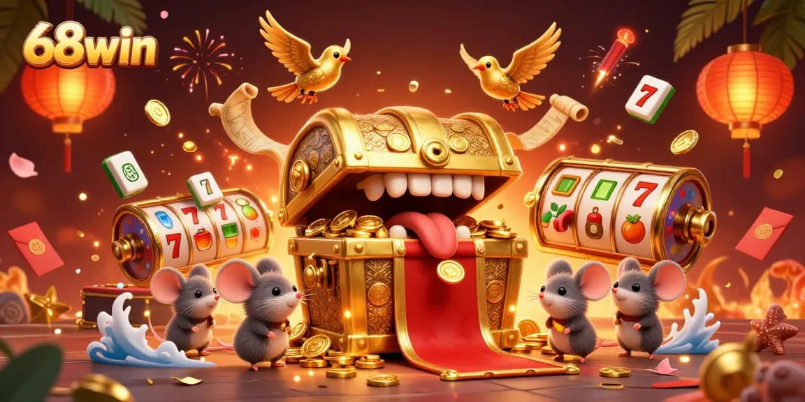 Engage with thrilling jackpots and rewards at 68win's exciting slot games.