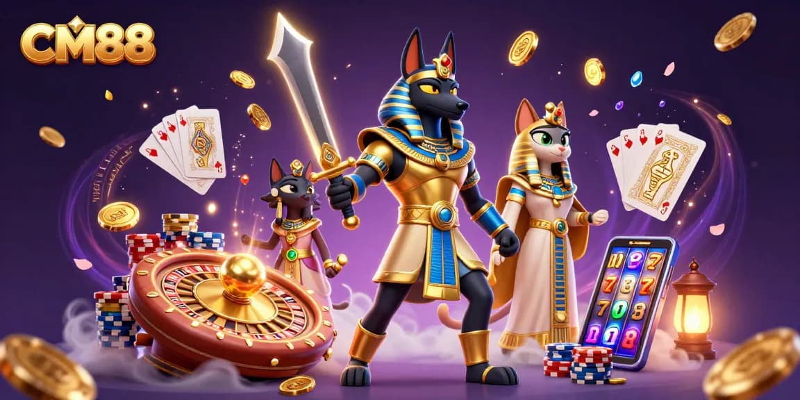 Experience thrilling wins at CM88 with ancient Egyptian-themed gaming excitement and jackpot rewards.