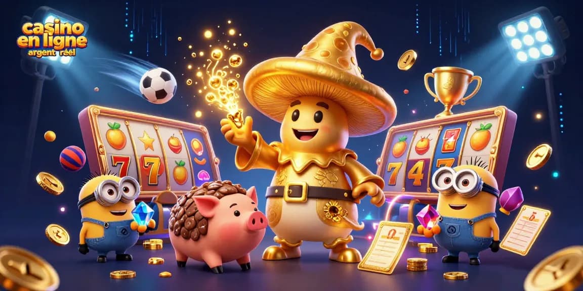 Gagnez au casino en ligne argent réel grâce à la magie d'un sorcier et ses trésors.
