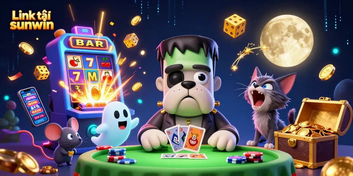 Link tải sunwin: Join a thrilling 3D casino scene with unique characters and exciting games