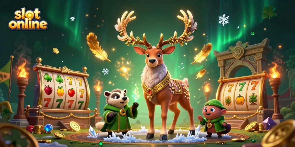 Experience thrilling slot online action with abundant jackpots and vibrant casino elements.