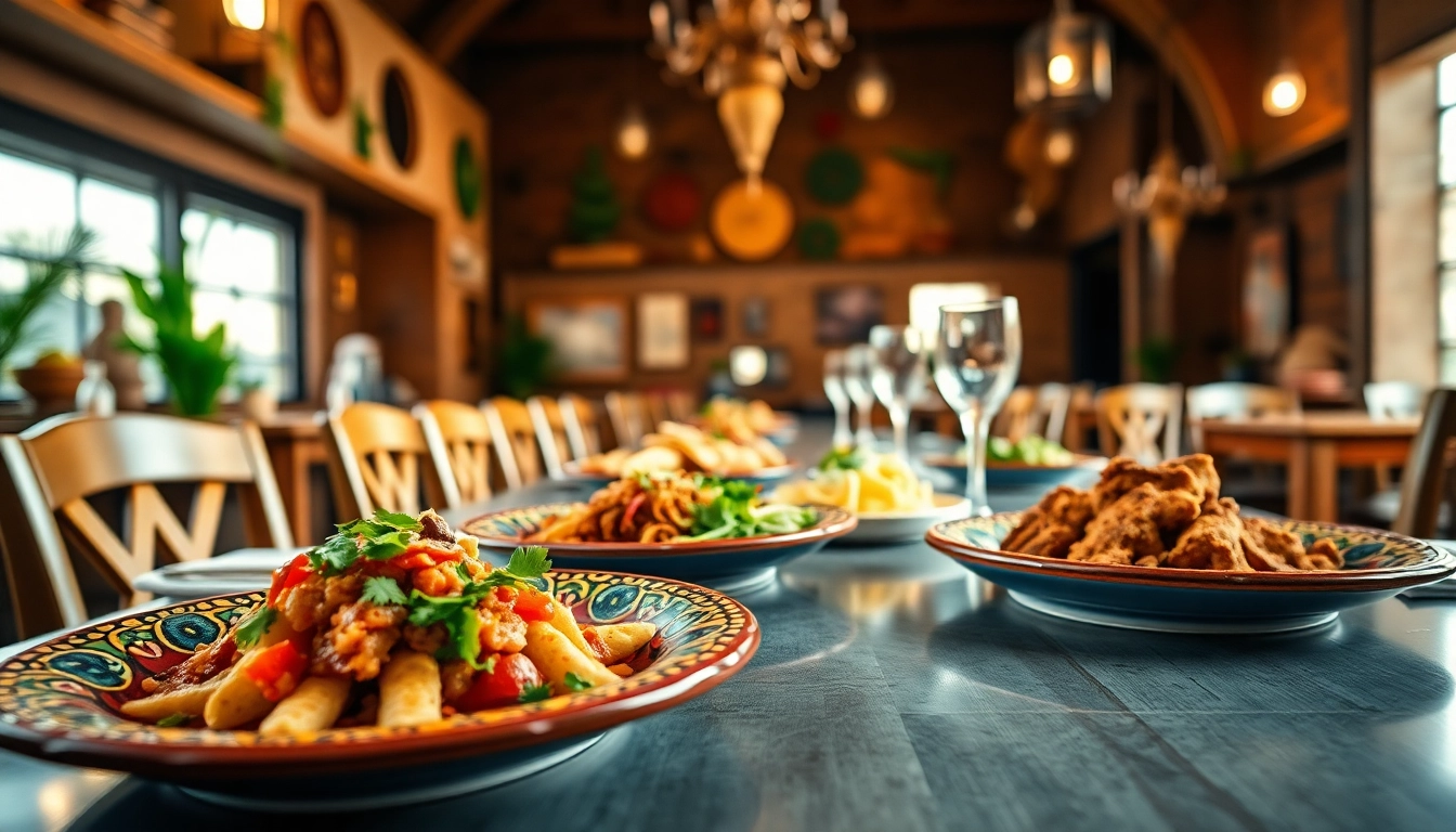 Experience a vibrant dining slot featuring Mexican dishes beautifully presented on artisanal plates.