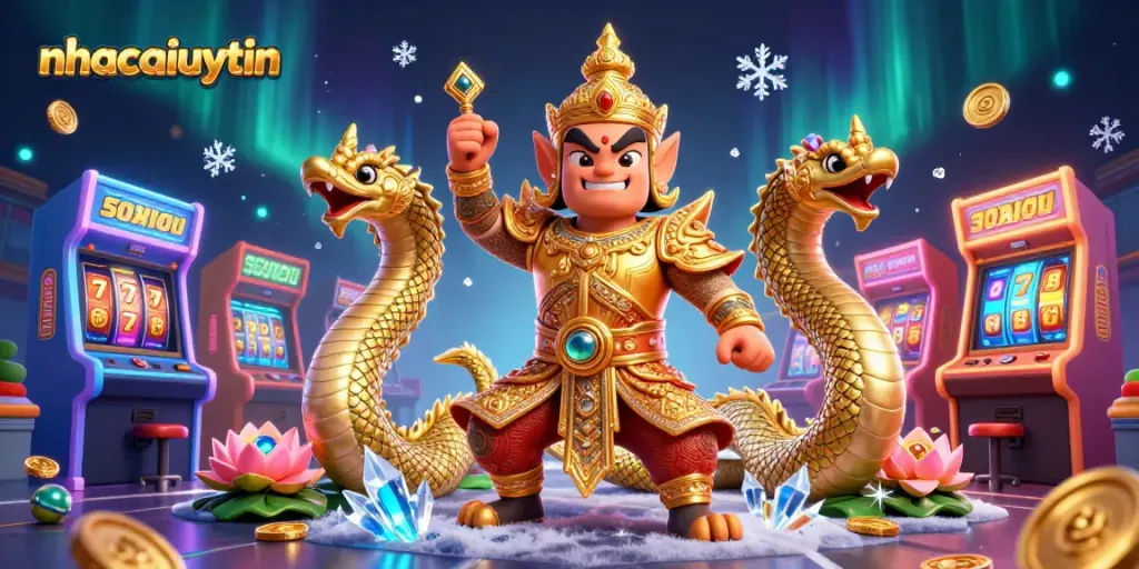 Engage in thrilling gaming experiences with nhacaiuytin, featuring vibrant casino elements and dynamic designs.