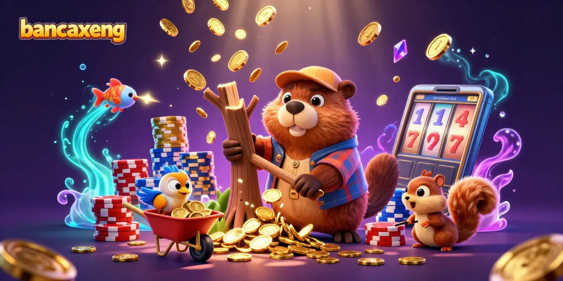 Experience the thrilling action of bancaxeng with vibrant characters and dynamic gambling elements in a colorful casino scene.