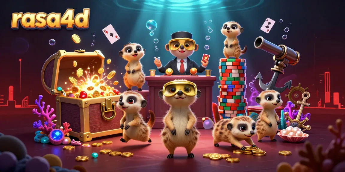 Rasa4d membawa Anda ke kasino dengan koloni meerkat memukau yang sedang beroperasi, siap untuk permainan!