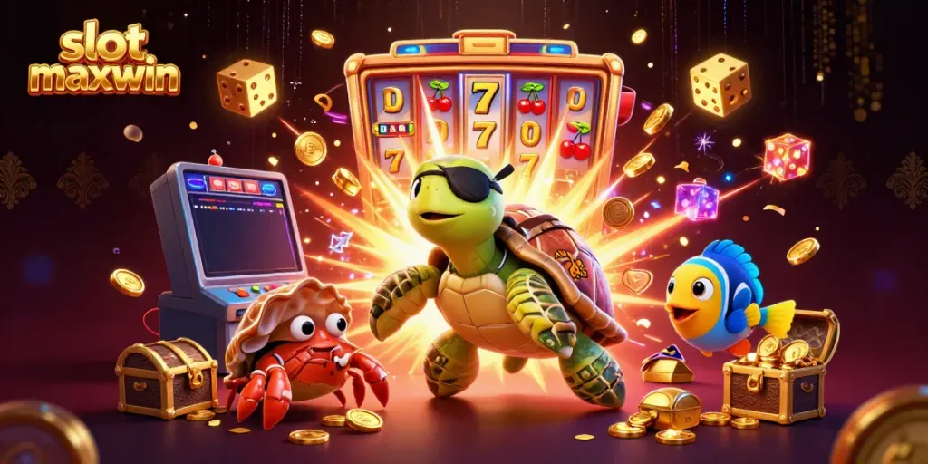 Menangkan jackpot dengan slot maxwin, menyaksikan permainan seru di laut penuh harta karun.