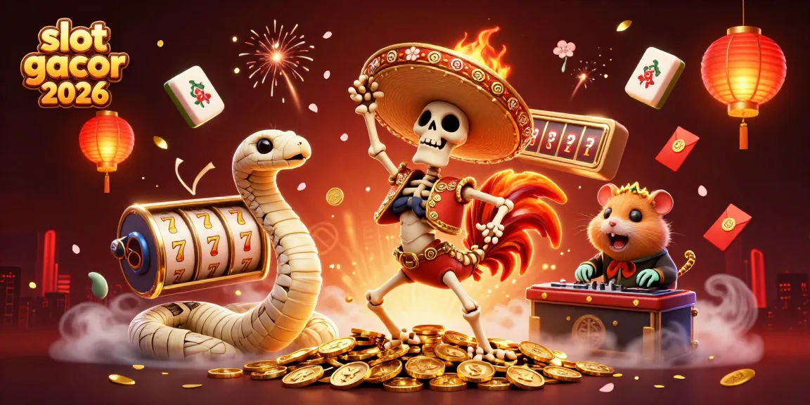 Slot gacor 2026 menampilkan karakter menarik di kasino virtual, menciptakan suasana megah.