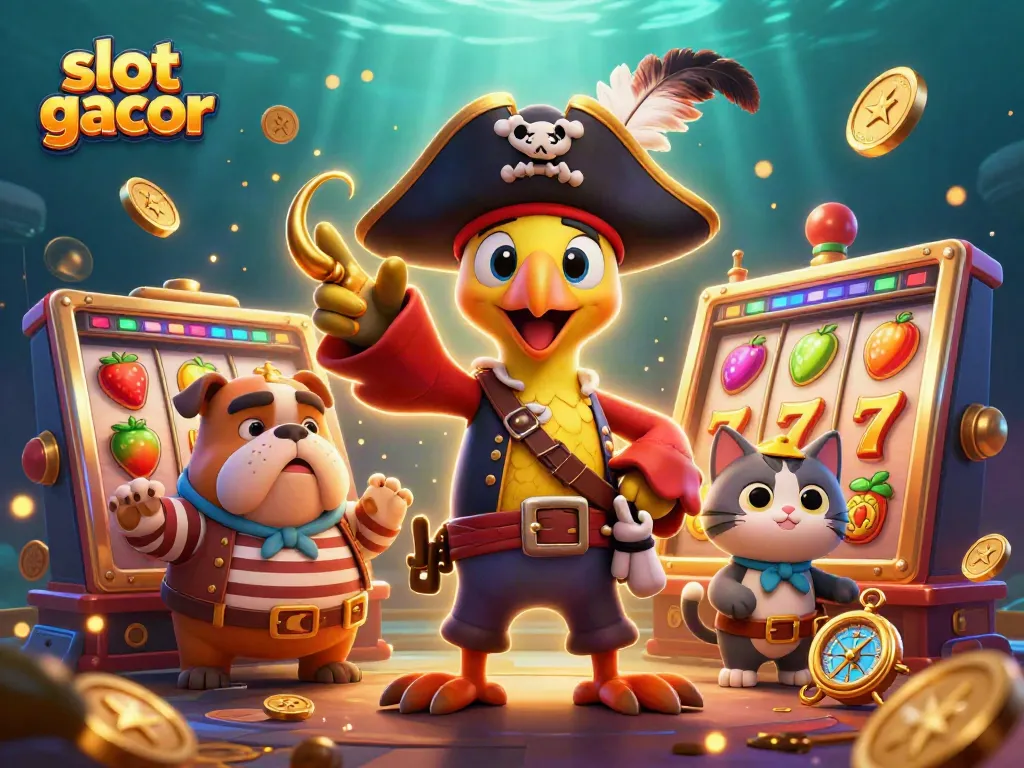 Menangkan slot gacor dengan karakter 3D yang beraksi di arena permainan.