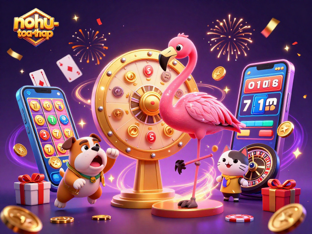 Spin to win big in nohu-toa-thap with captivating prizes and vibrant visuals.