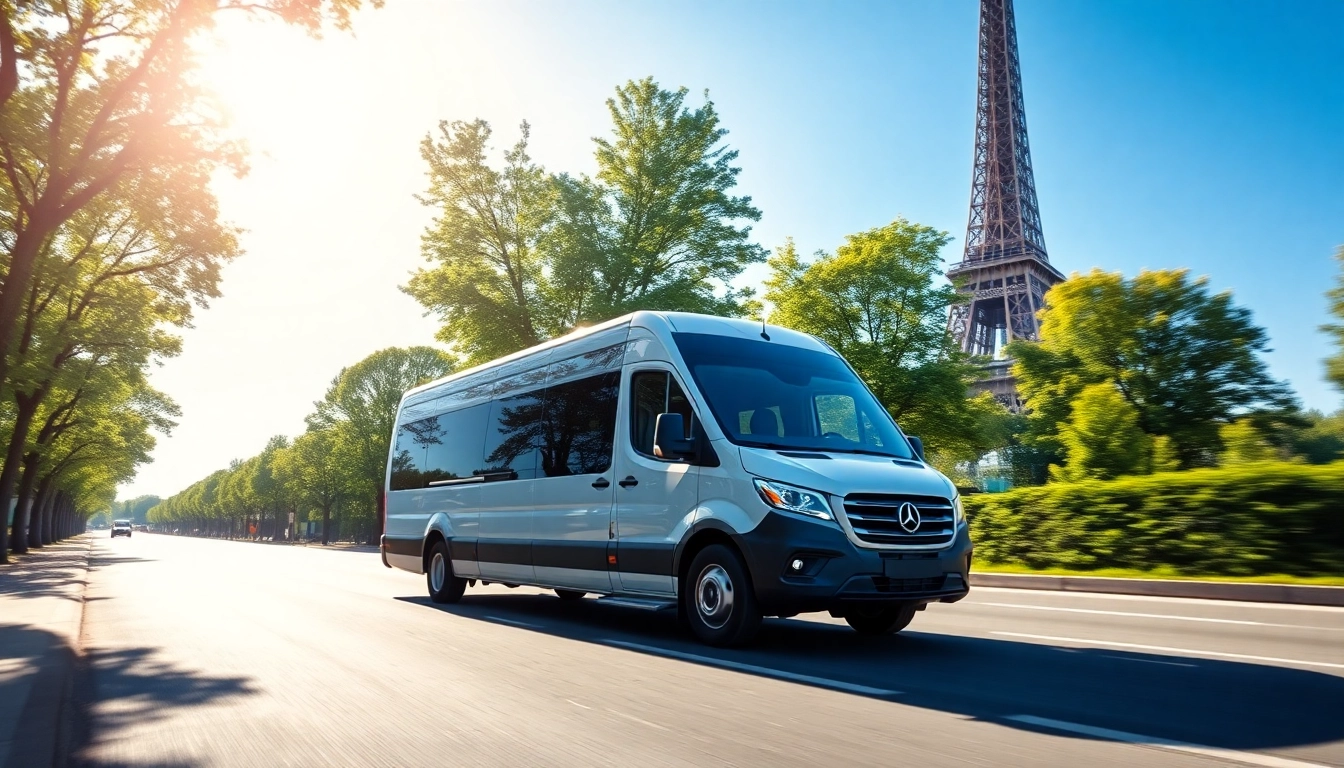 Effortlessly embark on an Orly Airport to Paris Transfer in a stylish shuttle vehicle.