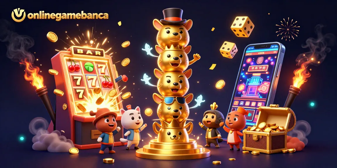 Experience thrilling jackpot moments with onlinegamebanca's vibrant casino scene.