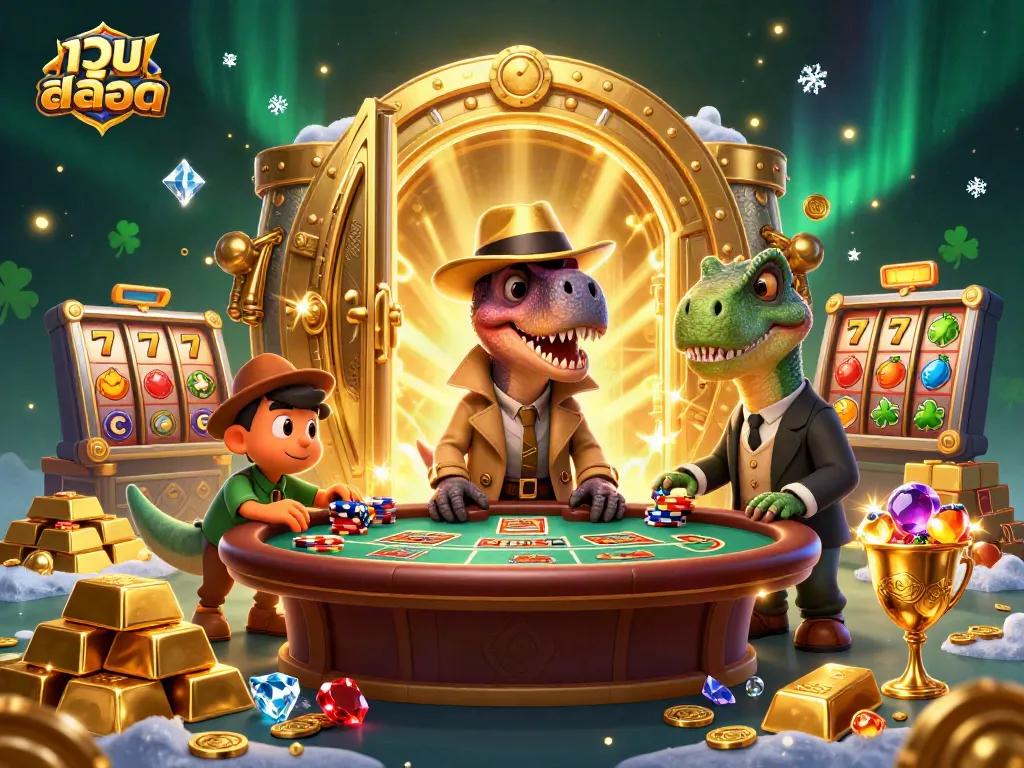 เกม เว็บสล็อต ที่เต็มไปด้วยการ์ตูนดิจิทัล 3D สร้างบรรยากาศที่น่าตื่นตา