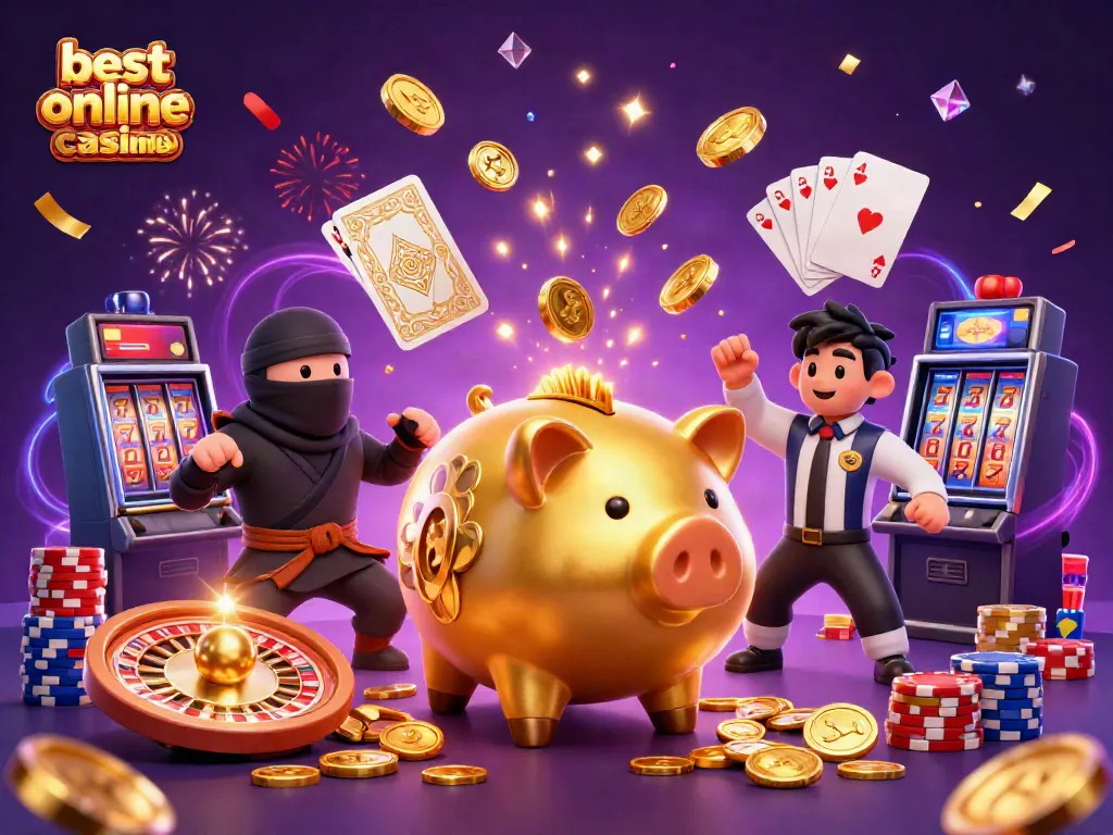 Experience the thrill of the best online casino in Australia with dynamic gaming elements and lively characters.