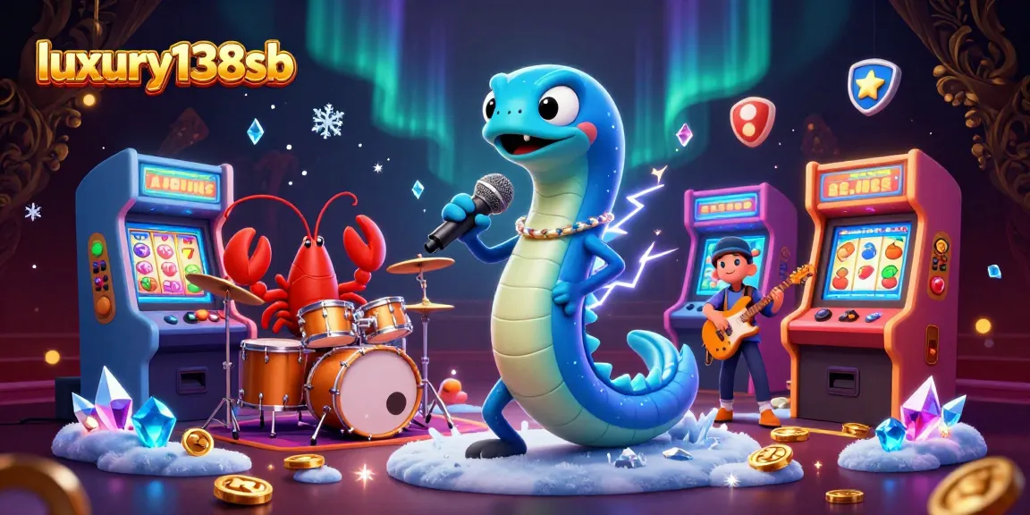 Watch luxury138sb transform the underwater casino stage with lively electric eel DJ and vibrant gaming action.