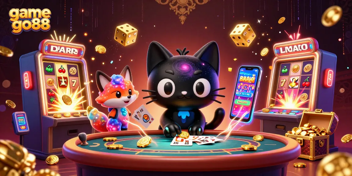 Engage in thrilling gameplay at game go88, with vibrant characters and casino action.